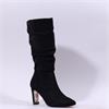 Una Healy Chameleon Ruffle Long Boot - Vinyl